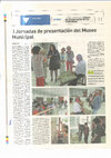 Research paper thumbnail of I Jornadas de presentación del Museo Municipal