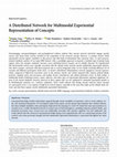 Research paper thumbnail of A Distributed Network for Multimodal Experiential Representation of Concepts