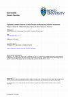 Research paper thumbnail of Cultivating a Resilient Response to Stress through Mindfulness and Cognitive Re-appraisal: A Pilot Randomised Control Trial