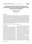 Research paper thumbnail of Body-focused Anxiety in Women: Associations with Internalization of the Thin-ideal, Dieting Frequency, Body Mass Index and Media Effects