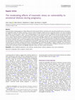 Research paper thumbnail of The Moderating Effects of Mindfulness on Psychological Distress and Emotional Eating Behaviour