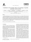 Research paper thumbnail of Contribution of the isotropic phase to the rheology of partially anisotropic coal-tar pitches