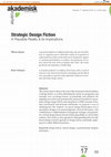 Research paper thumbnail of Strategic Design Fiction: A Plausible Reality & its Implications