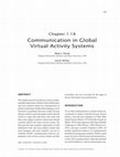 Research paper thumbnail of Communication in Global Virtual Activity Systems