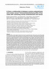 Research paper thumbnail of Is there a relationship in-between ovarian endometriosis and ovarian cancer? Immunohistochemical profile of four cases with coexisting ovarian endometriosis and cancer