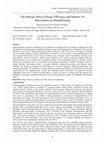 Research paper thumbnail of The Strategic Role of Energy Efficiency and Industry 4.0 Interventions in Manufacturing