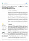 Research paper thumbnail of Assessment of the European Emissions Trading System's Impact on Sustainable Development