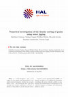 Research paper thumbnail of Numerical investigation of the density sorting of grains using water jigging