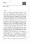 Research paper thumbnail of Review of Muslims and the Making of Modern Europe. By Emily Greble