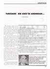 Research paper thumbnail of Turizmde Bir Kriz&#039;in Ardından