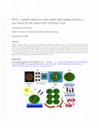 Research paper thumbnail of RNA + peptide editing in small soluble lipid binding proteins, a new theory for the origin of life on Earth’s crust