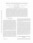 Research paper thumbnail of Diffraction at the Open End of Dielectric-Lined Circular Waveguide