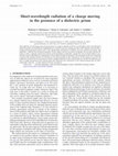 Research paper thumbnail of Short-wavelength radiation of a charge moving in the presence of a dielectric prism