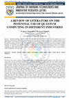 Research paper thumbnail of A Review of Literature on the Potential Use of Quantum Computing in Different Industries