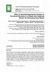 Research paper thumbnail of Effect of Neurodevelopmental Therapy on Functional Recovery in a Patient with Subacute Stroke: An Interesting Case Report