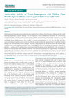 Research paper thumbnail of Antitermitic Activity of Woods Impregnated with Medical Plant Mentha Spicata (Mint) Extract against Subterranean Termite