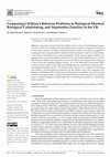 Research paper thumbnail of Comparing Children’s Behavior Problems in Biological Married, Biological Cohabitating, and Stepmother Families in the UK