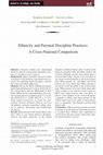 Research paper thumbnail of Ethnicity and Parental Discipline Practices: A Cross‐National Comparison