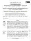 Research paper thumbnail of Aproximación a los conocimientos, actitudes y prácticas sobre leishmaniasis en un foco del Caribe colombiano