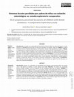 Research paper thumbnail of Síntomas bucales percibidos por padres de niños con evitación odontológica: un estudio exploratorio comparativo. Oral symptoms perceived by parents of children with dental avoidance: A comparative exploratory study