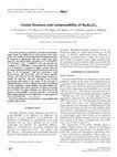 Research paper thumbnail of Crystal Structure and Compressibility of Ba4Ru3O10