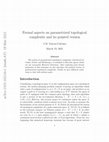 Research paper thumbnail of Formal aspects on parametrized topological complexity and its pointed version