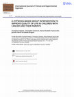 Research paper thumbnail of A Hypnosis-Based Group Intervention to Improve Quality of Life in Children with Cancer and Their Parents