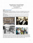 Research paper thumbnail of Introduction to Jewish Studies syllabus