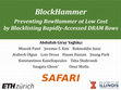 Research paper thumbnail of BlockHammer: Preventing RowHammer at Low Cost by Blacklisting Rapidly-Accessed DRAM Rows