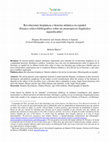 Research paper thumbnail of Revoluciones hispánicas e historia atlántica en español (Ensayo crítico-bibliográfico sobre un menosprecio lingüístico injustificable) Hispanic Revolutions and Atlantic History in Spanish (Critical-bibliographic essay on an unjustifiable linguistic disregard)