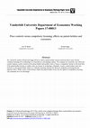 Research paper thumbnail of Price Controls versus Compulsory Licensing: Effects on Patent Holders and Consumers