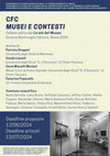 Research paper thumbnail of Call For Chapters - Musei e contesti