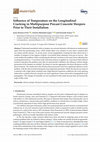 Research paper thumbnail of Influence of Temperature on the Longitudinal Cracking in Multipurpose Precast Concrete Sleepers Prior to Their Installation