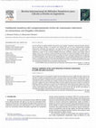 Research paper thumbnail of Validación numérica del comportamiento cíclico de conexiones interiores en estructuras con forjados reticulares