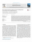 Research paper thumbnail of New connection between reinforced concrete building frames and concentric braces: Shaking table tests