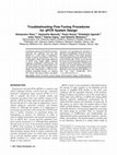 Research paper thumbnail of Troubleshooting fine‐tuning procedures for qPCR system design