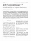 Research paper thumbnail of Identification and Characterization of Lactic Acid Bacteria in a Commercial Probiotic Culture