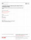 Research paper thumbnail of « Faut-il être juriste ou traducteur pour traduire le droit ? » : contribution au débat