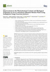 Research paper thumbnail of Improvement in the Phytochemical Content and Biological Properties of Stevia rebaudiana (Bertoni) Bertoni Plant Using Endophytic Fungi Fusarium fujikuroi