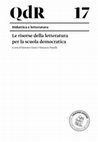 Research paper thumbnail of A. Manganaro, 	Sull'insegnamento della letteratura oggi: cinque punti di riflessione, in Le risorse della letteratura per la scuola democratica, a cura di S. Giusti e N. Tonelli, Torino, Loescher 2024 (Qdr / Didattica e letteratura, 17),  pp. 181-189