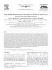 Research paper thumbnail of Lung cancer identification by the analysis of breath by means of an array of non-selective gas sensors