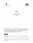 Research paper thumbnail of Epílogo