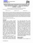 Research paper thumbnail of Utilization of different dietary carbohydrate sources in hybrid grouper, Tiger grouper (Epinephelus fuscoguttatus, ♀) × Giant grouper (Epinephelus lanceolatus, ♂) juveniles