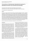 Research paper thumbnail of Taste preference of hybrid grouper (Epinephelus fuscoguttatus â™€ Ã— Epinephelus lanceolatus â™‚) for nucleoside and nucleotides