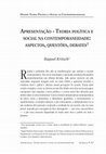 Research paper thumbnail of Teoria política e social na contemporaneidade: aspectos, questões, debates