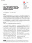 Research paper thumbnail of How populism and conservative media fuel conspiracy beliefs about COVID-19 and what it means for COVID-19 behaviors