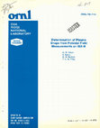 Research paper thumbnail of Determination of plasma shape from poloidal field measurements on ISX-B