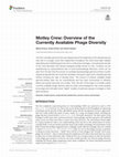 Research paper thumbnail of Motley Crew: Overview of the Currently Available Phage Diversity