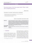 Research paper thumbnail of Numerical study of the three-state Ashkin-Teller model with competing dynamics