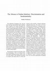 Research paper thumbnail of The Absence of Indian Idealism: Discrimination and Insubstantiality